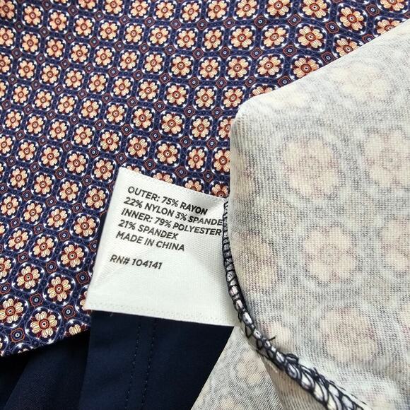 Walter Hagen Golf Skort Wormens Size XL Pull On Sculpt Athleisure Purple Floral - Picture 11 of 11